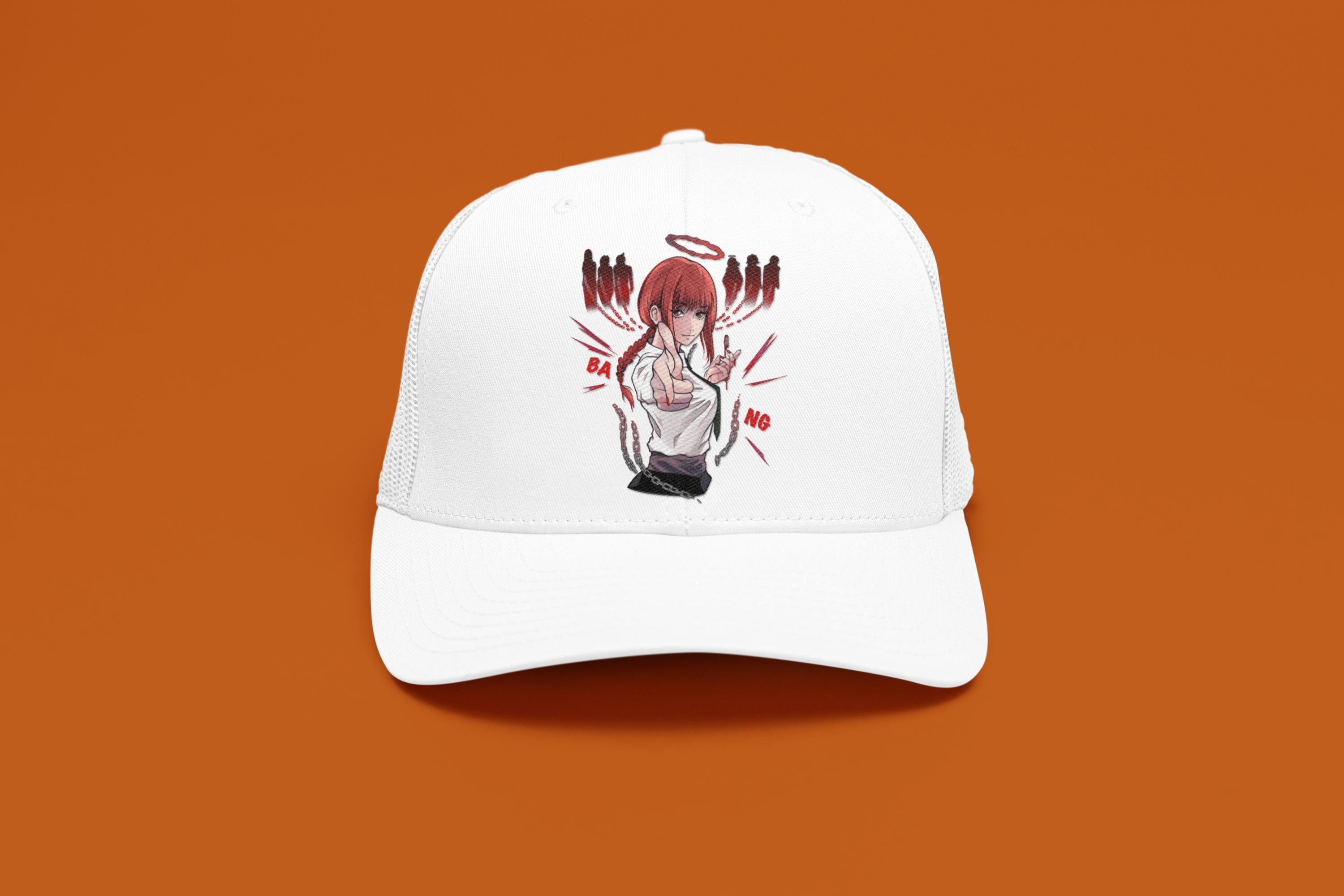 Nysekai "Makima X bang - Chainsaw Man" Trucker Hat