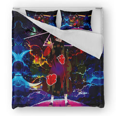 Naruto Akatsuki Astral Led Pain Bedding Set