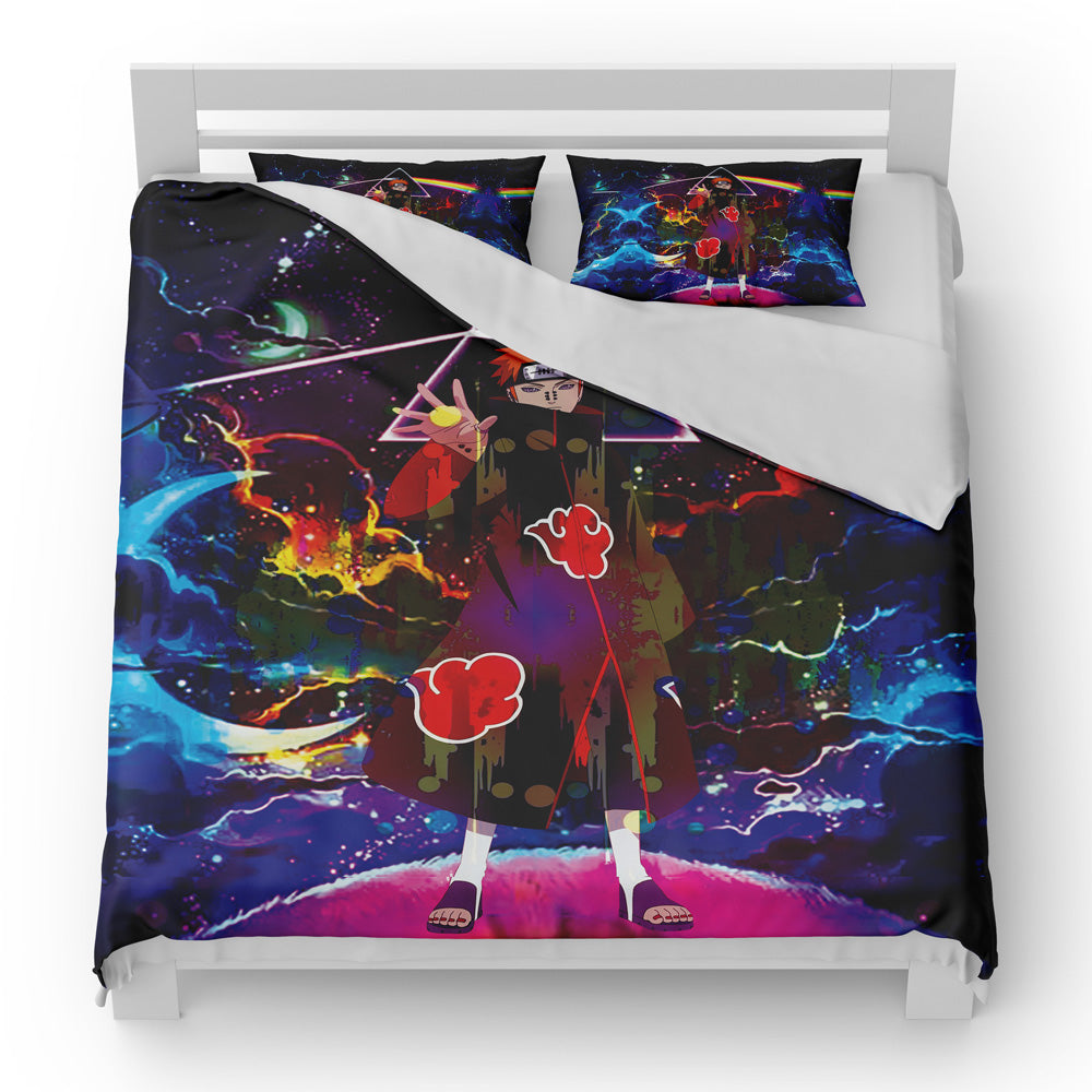 Naruto Akatsuki Astral Led Pain Bedding Set