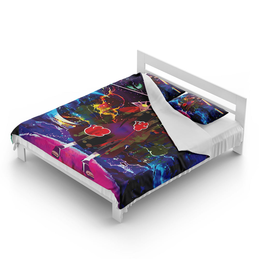 Naruto Akatsuki Astral Led Pain Bedding Set