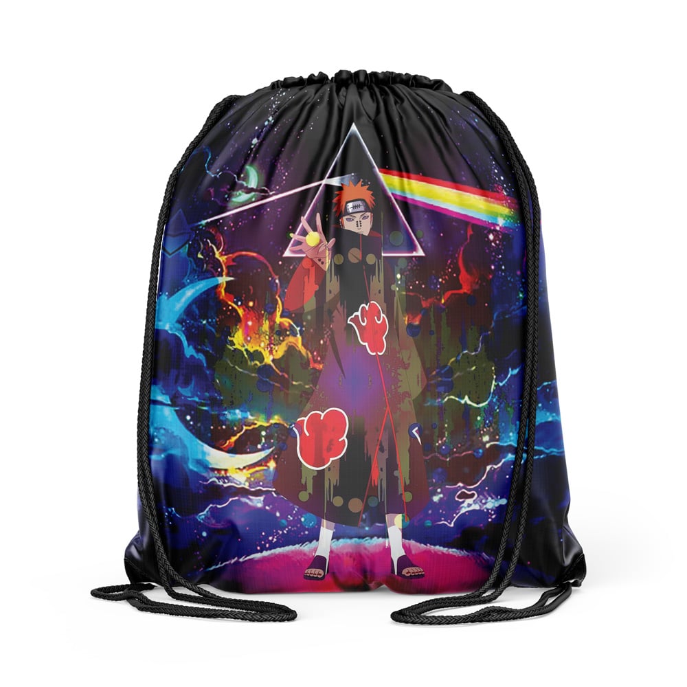 Naruto Akatsuki Astral Led Pain Drawstring Bag