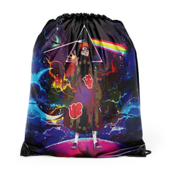 Naruto Akatsuki Astral Led Pain Drawstring Bag