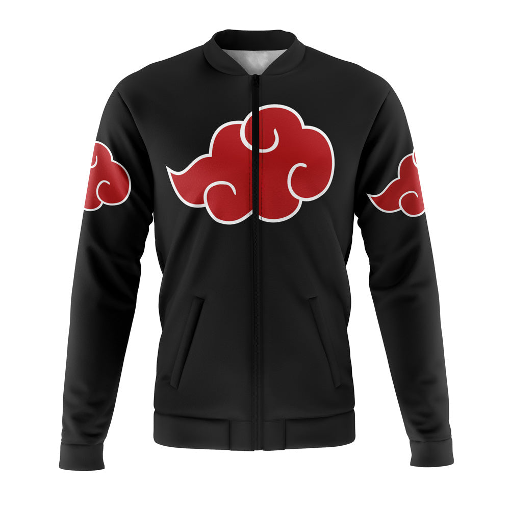 Naruto Akatsuki Fleece Bomber Jacket