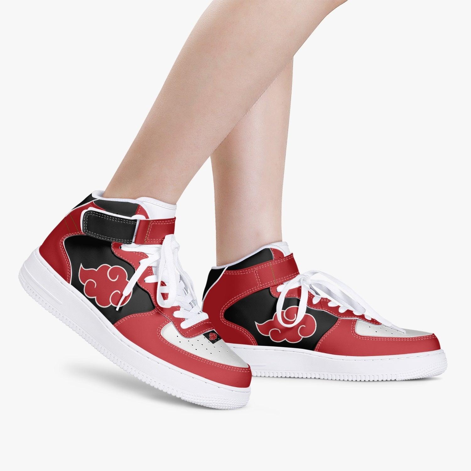 Naruto Akatsuki Force 1 High Shoes