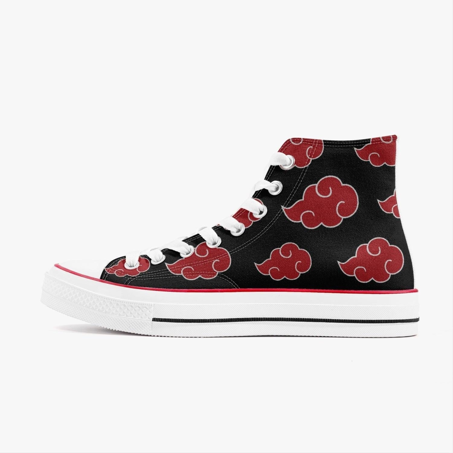 Naruto Akatsuki Premium High Top Canvas Shoes