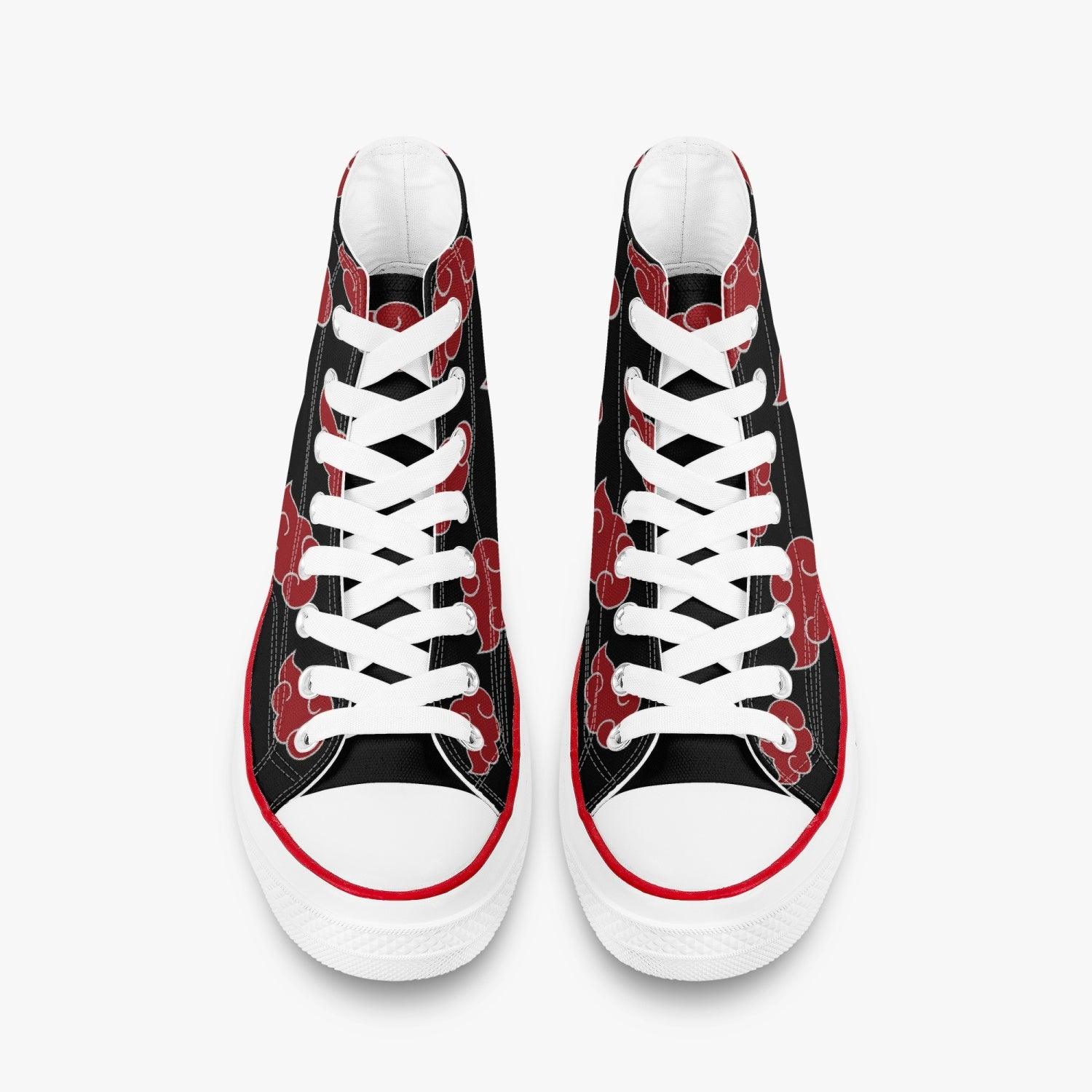 Naruto Akatsuki Premium High Top Canvas Shoes