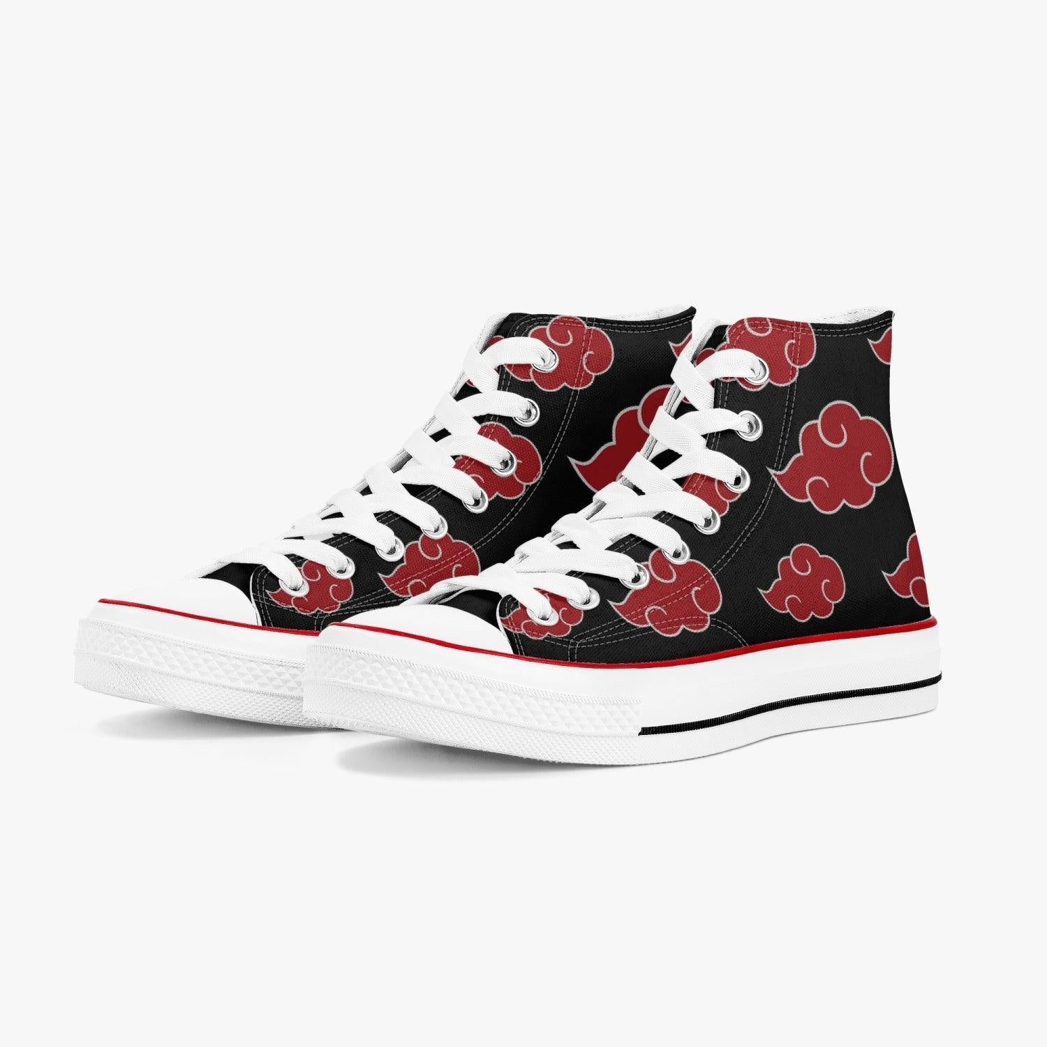 Naruto Akatsuki Premium High Top Canvas Shoes