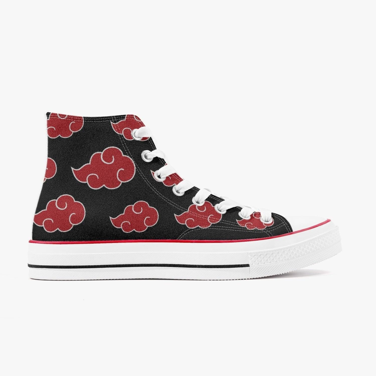 Naruto Akatsuki Premium High Top Canvas Shoes