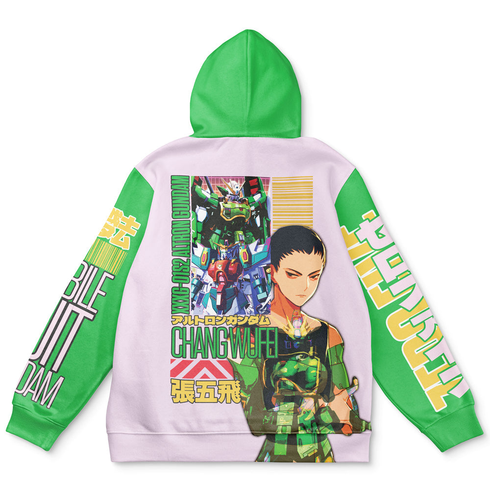 Nataku x Chang Wufei Gundam Wing Endless Waltz Streetwear Hoodie