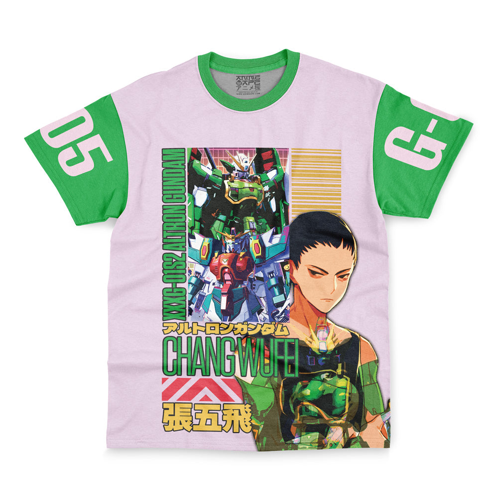 Nataku x Chang Wufei Gundam Wing Endless Waltz Streetwear T-Shirt