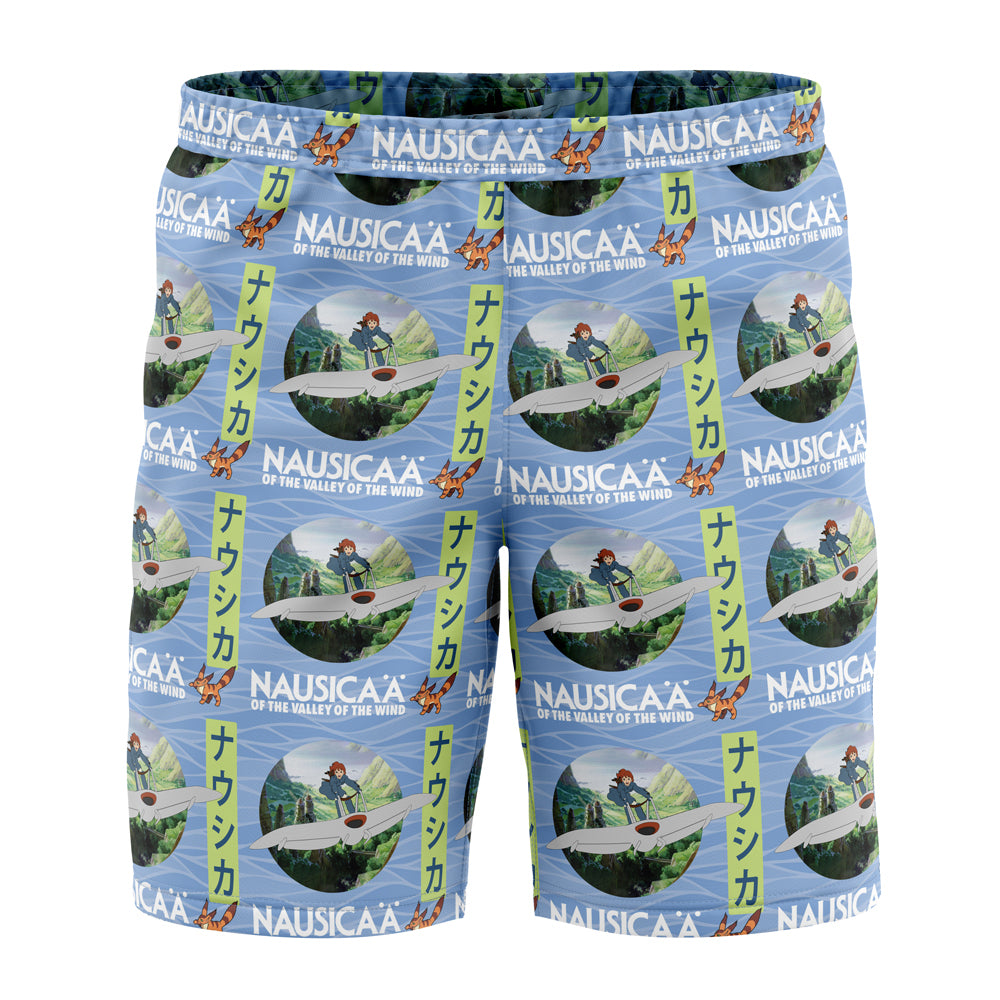 Nausicaa of the Valley of the Wind Studio Ghibli Board" Shorts Swim Trunks