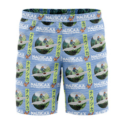 Nausicaa of the Valley of the Wind Studio Ghibli Board" Shorts Swim Trunks