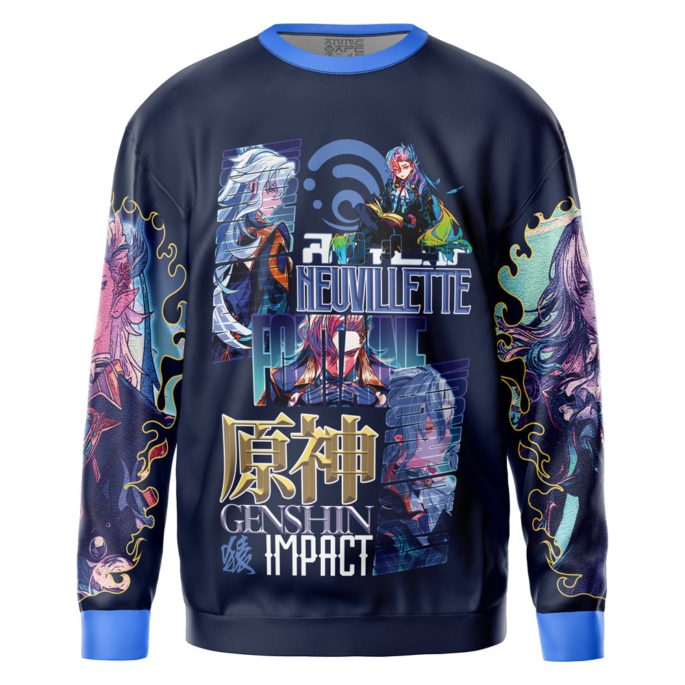 Neuvillette Genshin Impact Streetwear Sweatshirt