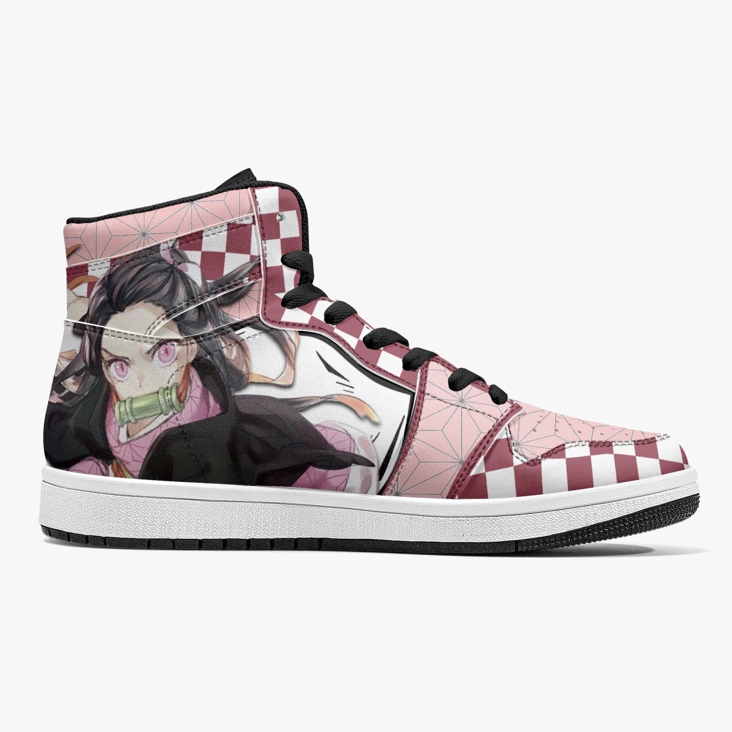 Nezuko Kamado Demon Slayer V3 Mid 1 Basketball Shoes