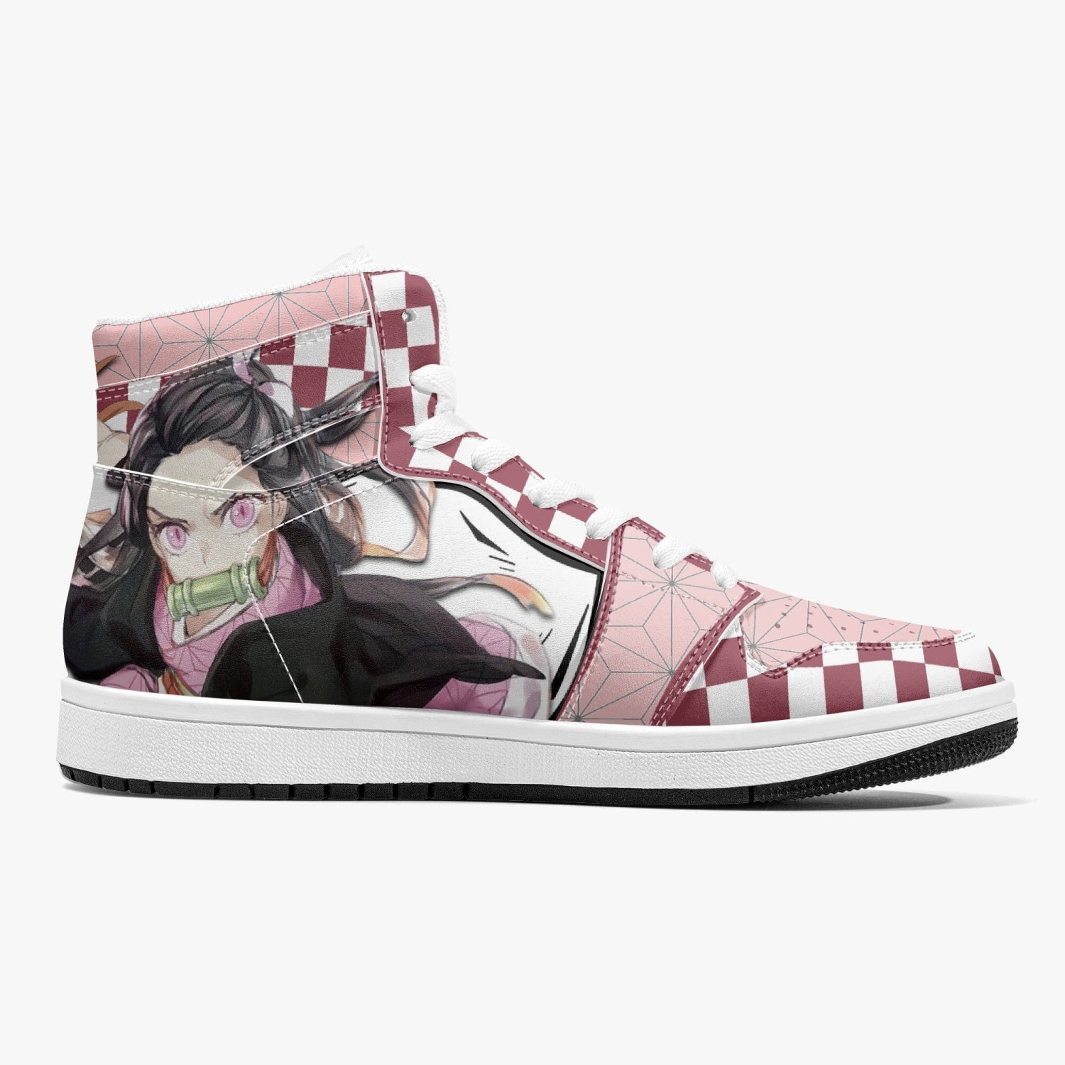 Nezuko Kamado Demon Slayer V3 Mid 1 Basketball Shoes