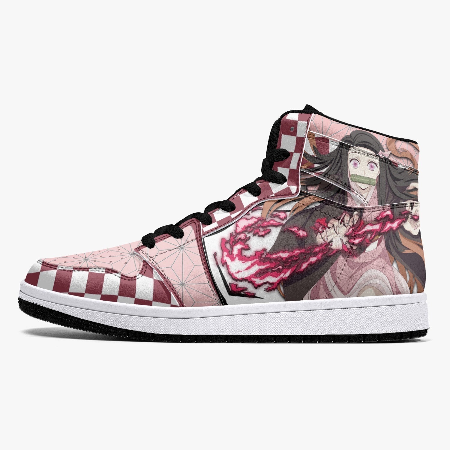 Nezuko Kamado Demon Slayer V3 Mid 1 Basketball Shoes