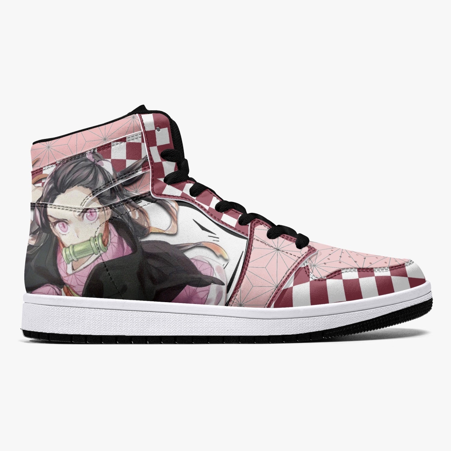 Nezuko Kamado Demon Slayer V3 Mid 1 Basketball Shoes