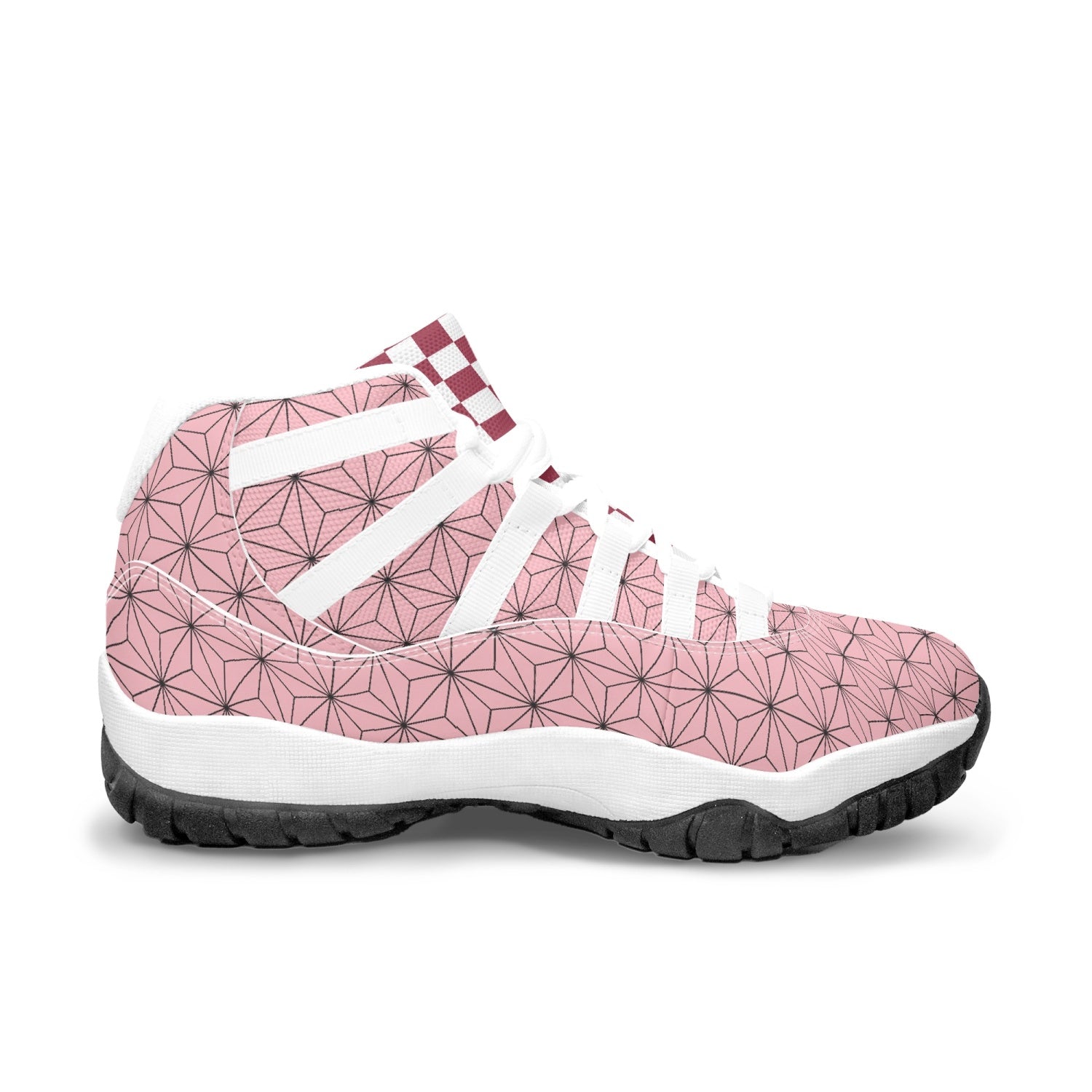 Nezuko Kamado Demon Slayer Mid 11 Basketball Shoes