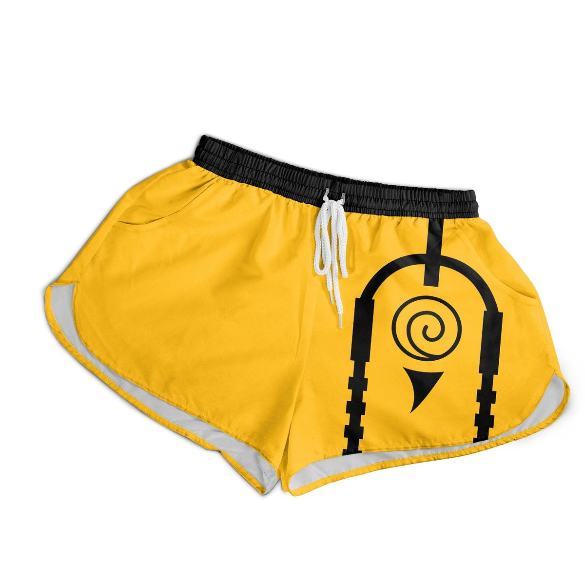 Nine-Tails Chakra Mode Naruto Women" Board Shorts