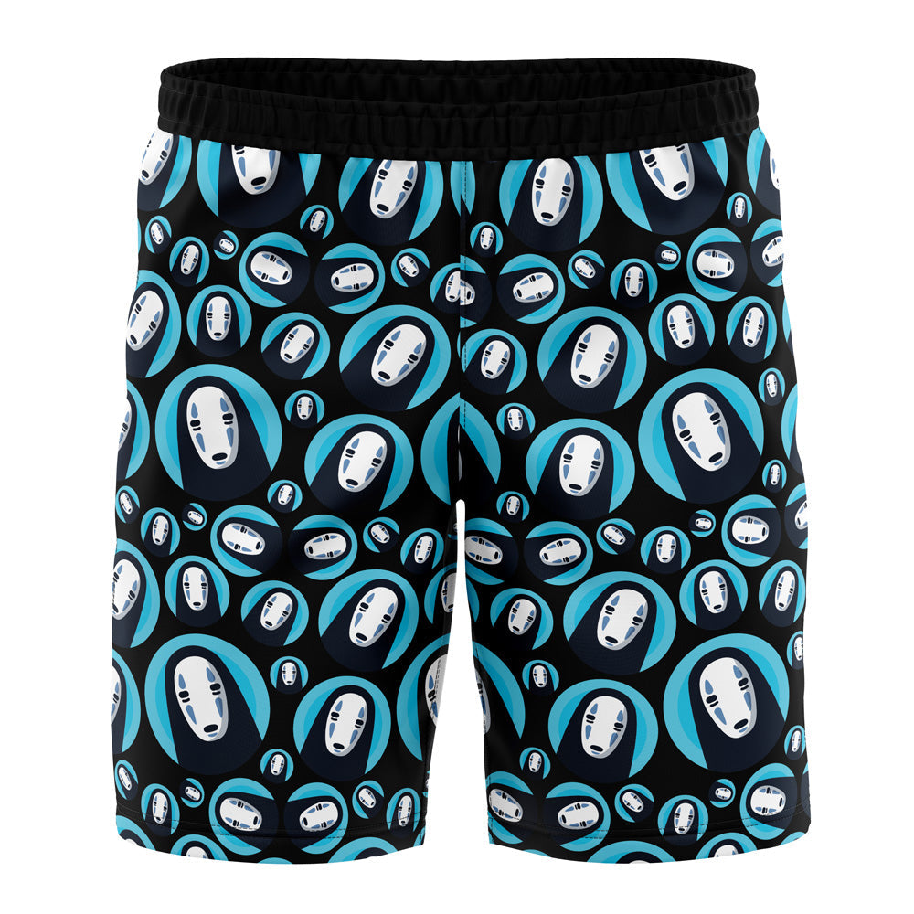 No Face Spirited Away Board" Shorts Swim Trunks