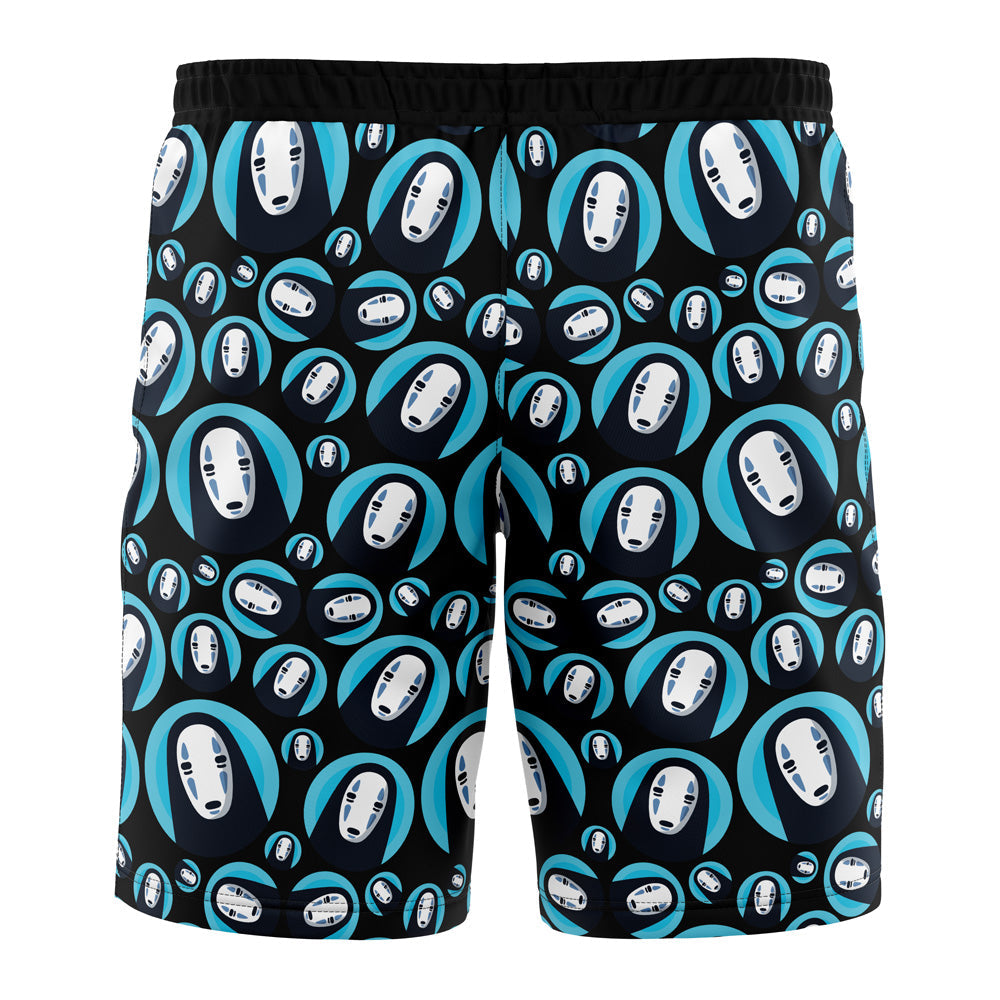 No Face Spirited Away Board Shorts Swim Trunks