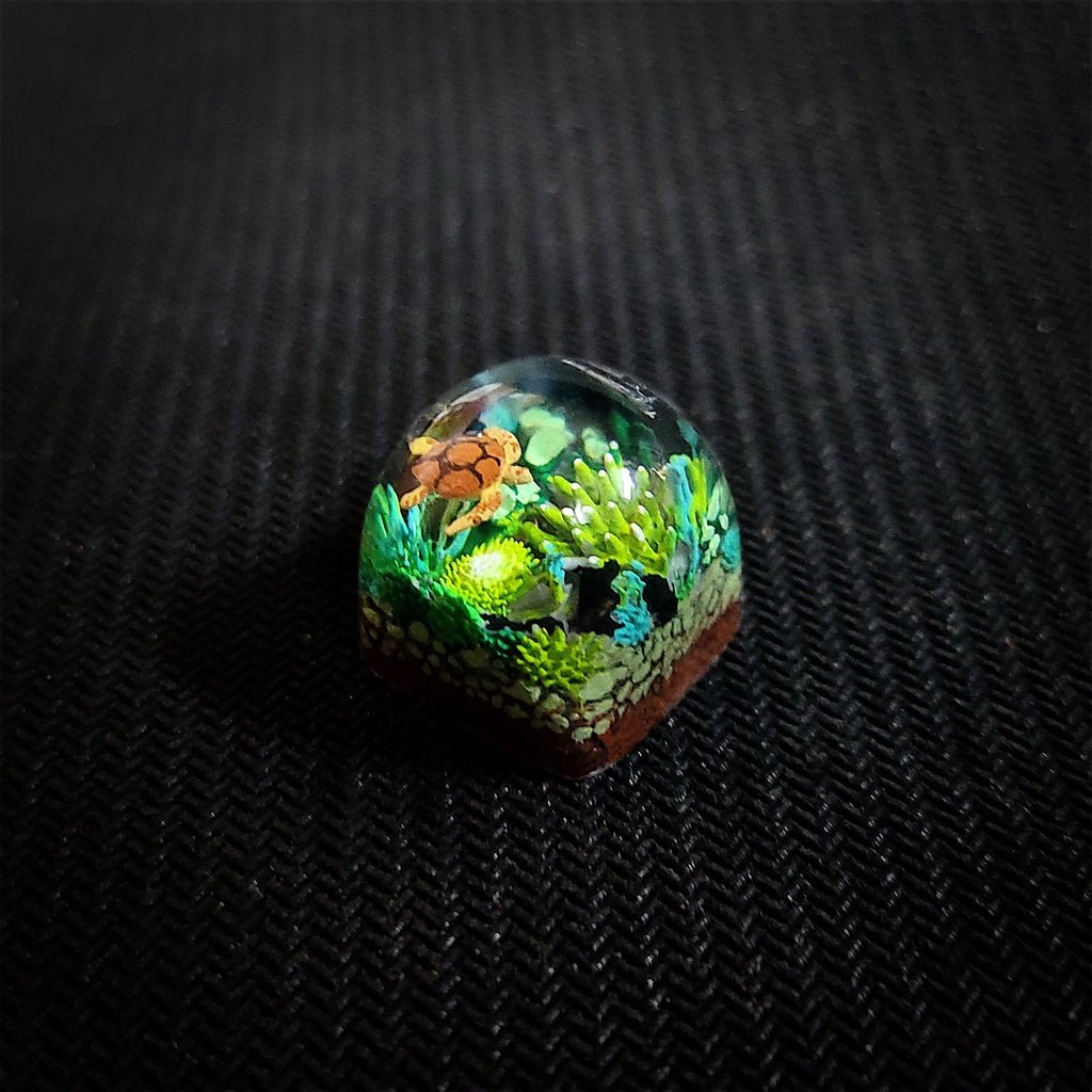 Nysekai "Coral" A Coral Reef Resin Keycap - Nysekai