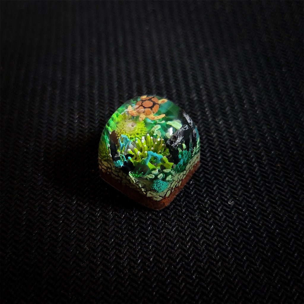 Nysekai "Coral" A Coral Reef Resin Keycap - Nysekai