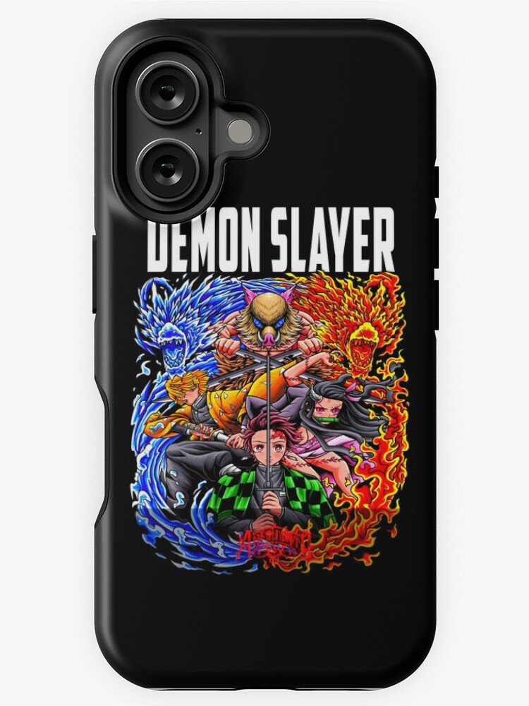 Nysekai "Hashira Training Arc" Demon Slayer iPhone 11Pro max - 16Pro max Tough Case - Nysekai