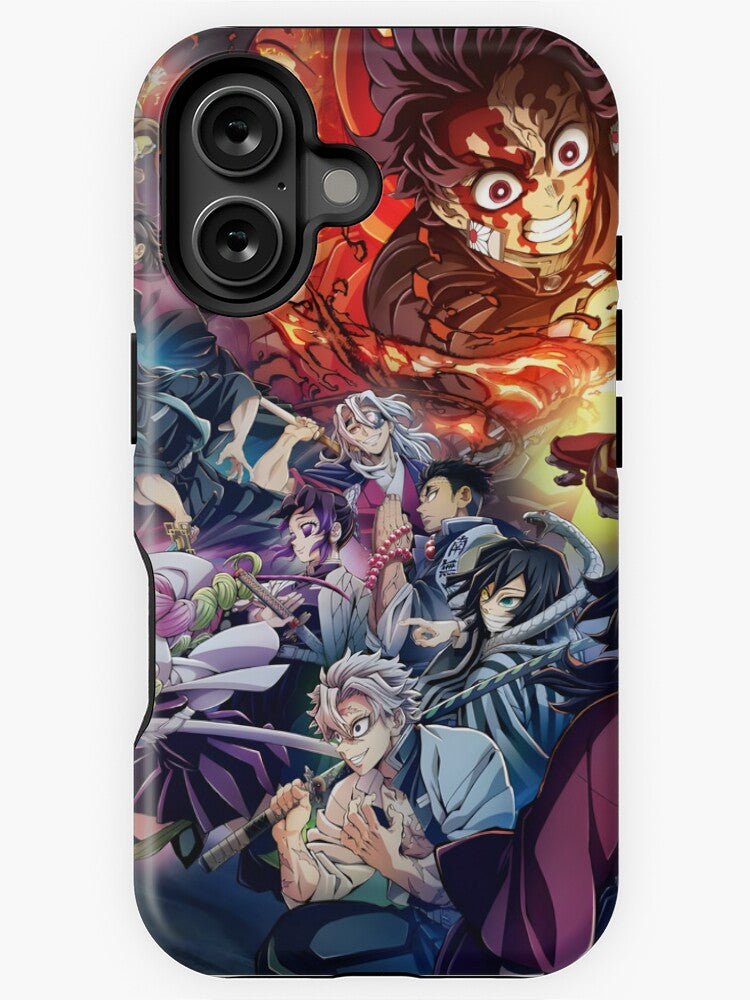 Nysekai "Kimetsu no Yaiba iPhone 11Pro max - 16Pro max Tough Case - Nysekai