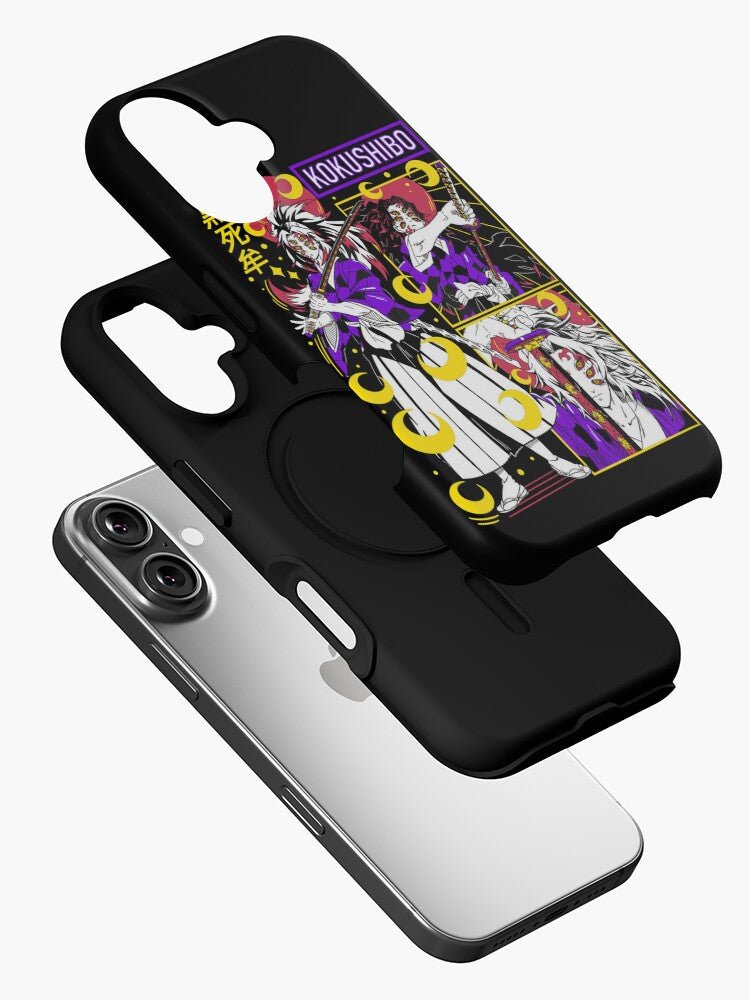 Nysekai "Kokushibo Moon Blade" Kimetsu no Yaiba Infinity Arc iPhone 11Pro - 16Pro Phone Case - Nysekai