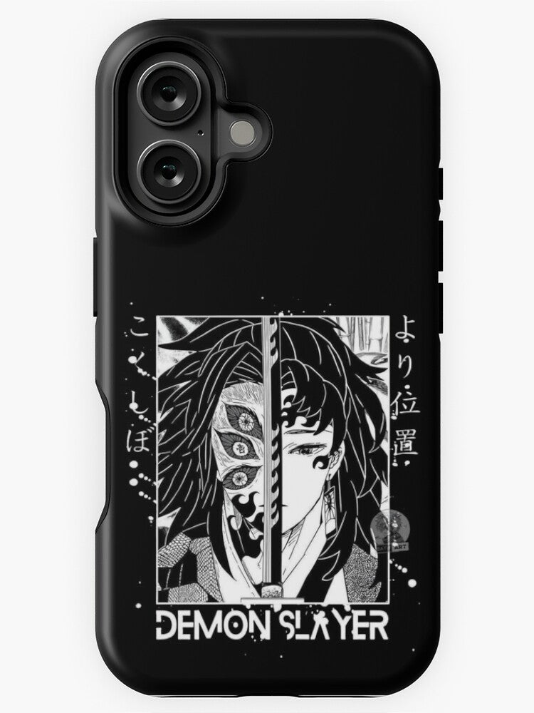 Nysekai "Kokushibo Split Face" Demon Slayer iPhone 11 - 16 Phone Case - Nysekai