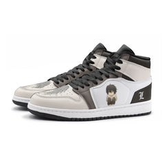 L Lawliet Desu Noto Mid 1 Basketball Shoes