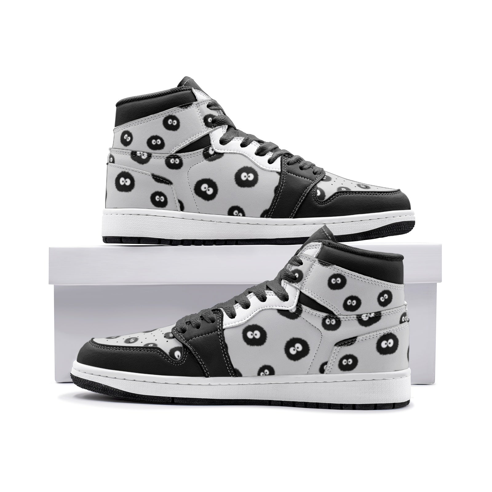 Soot Sprites My Neighbor Totoro Mid 1" Basketball Shoes