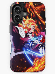 Nysekai "Mugen Train Arc" Demon Slayer iPhone 11Pro - 16Pro Tough Case - Nysekai