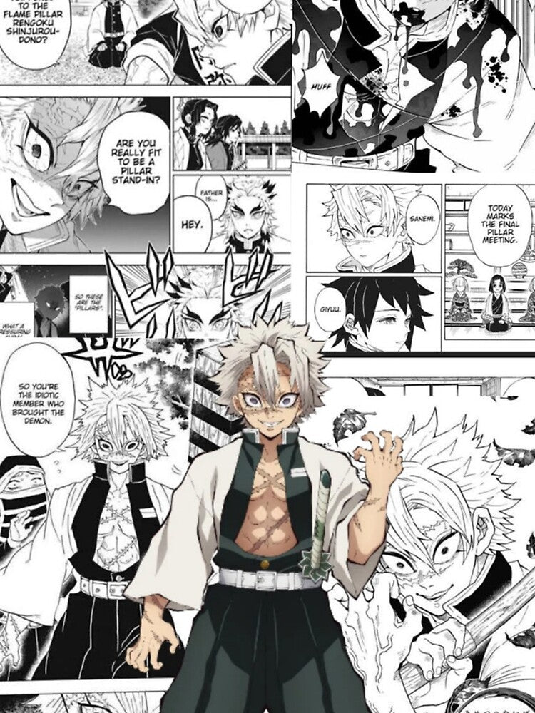 Nysekai "Sanemi" Demon Slayer iPhone 11Pro max - 16Pro max Tough Case - Nysekai