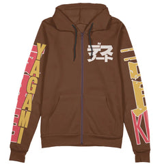 Light Yagami Death Note Streetwear Zip Hoodie Jacket