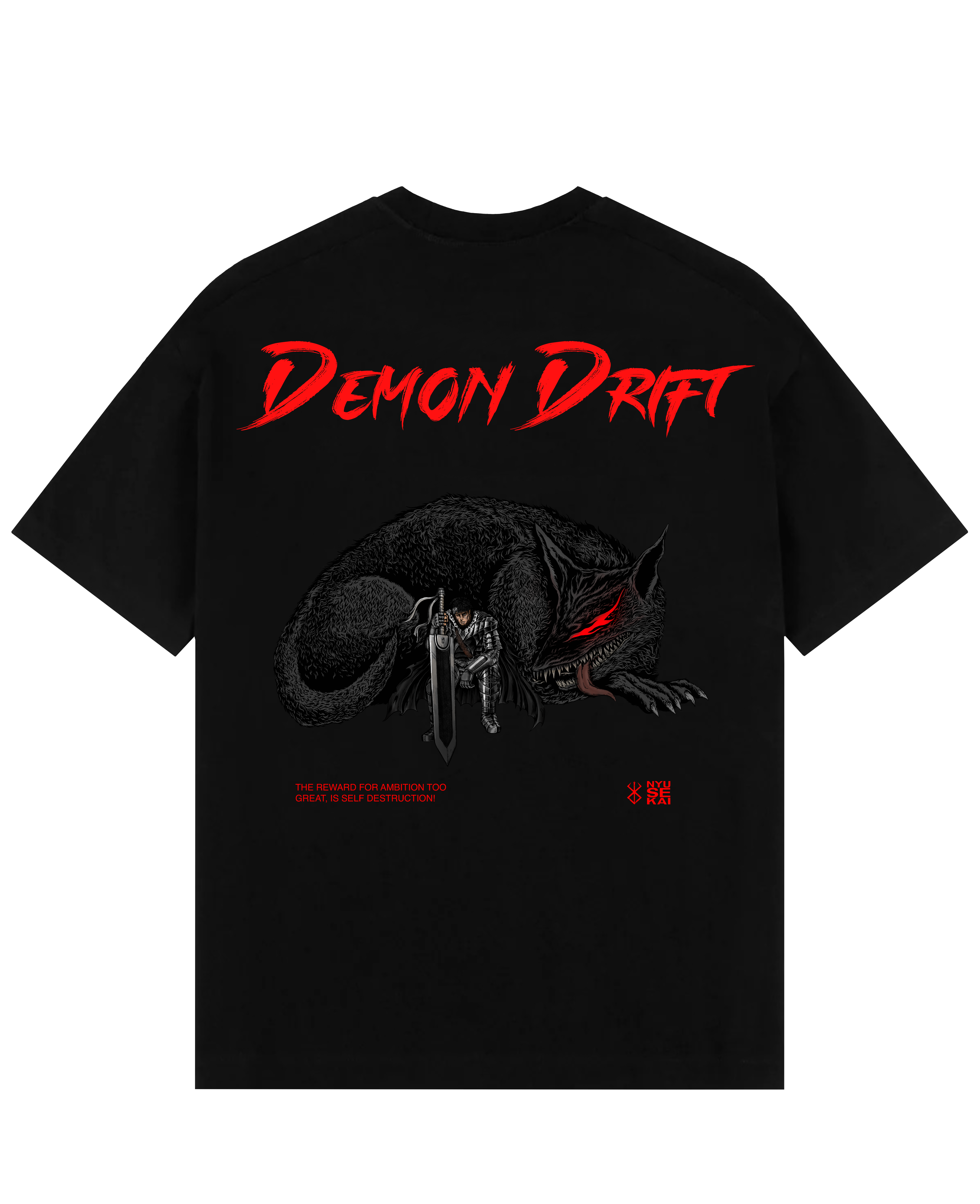 "Guts X Demon Dog - Berserk" Oversize T-Shirt