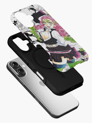 Nysekai "Upper Moon No 3" Demon Slayer iPhone 11 - 16 Tough Case - Nysekai