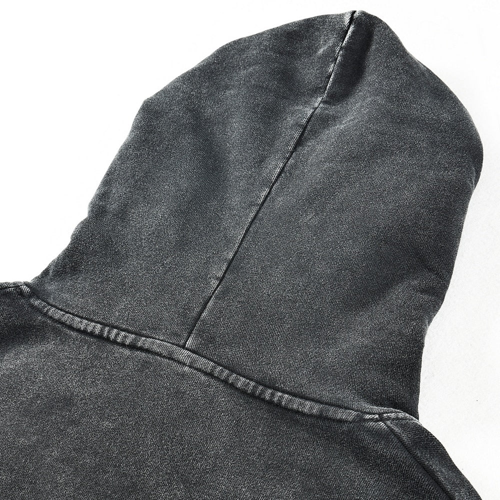 Nysekai "Vegeta" 2-Sided Vintage Oversized Hoodie
