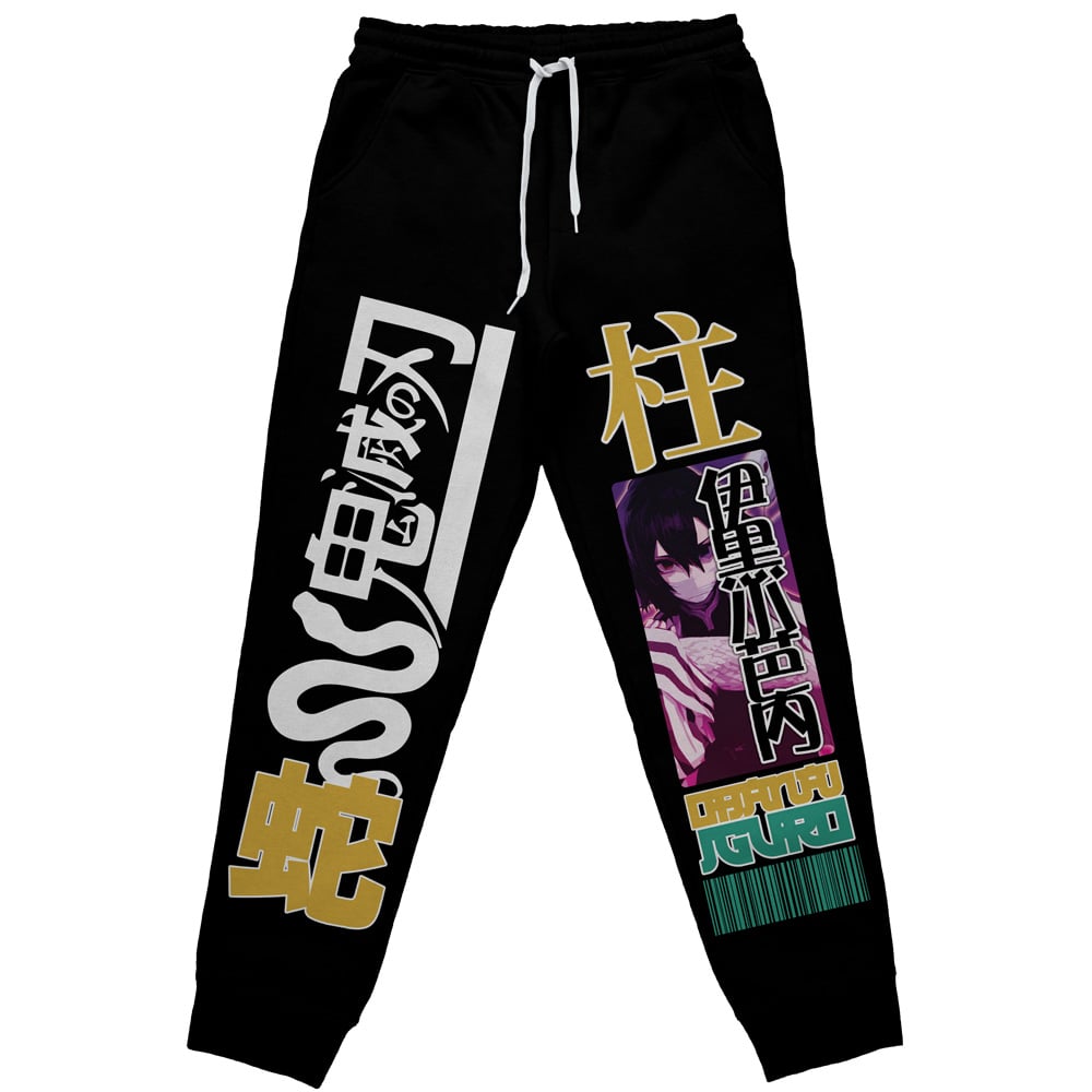 Obanai Iguro Demon Slayer" Streetwear Sweatpants
