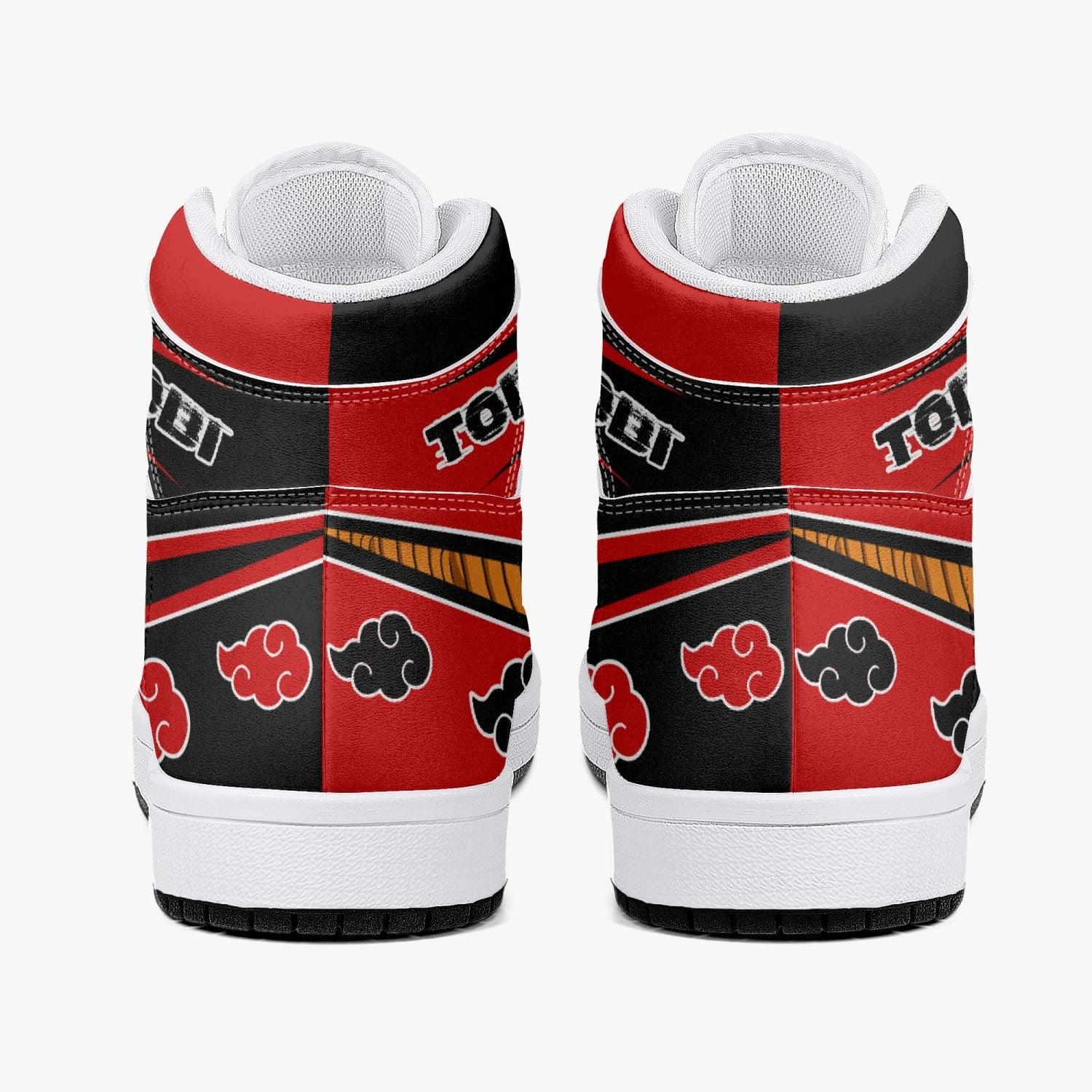 Obito Tobi Clan Red Cloud Ninja Mid 1 Basketball Shoes