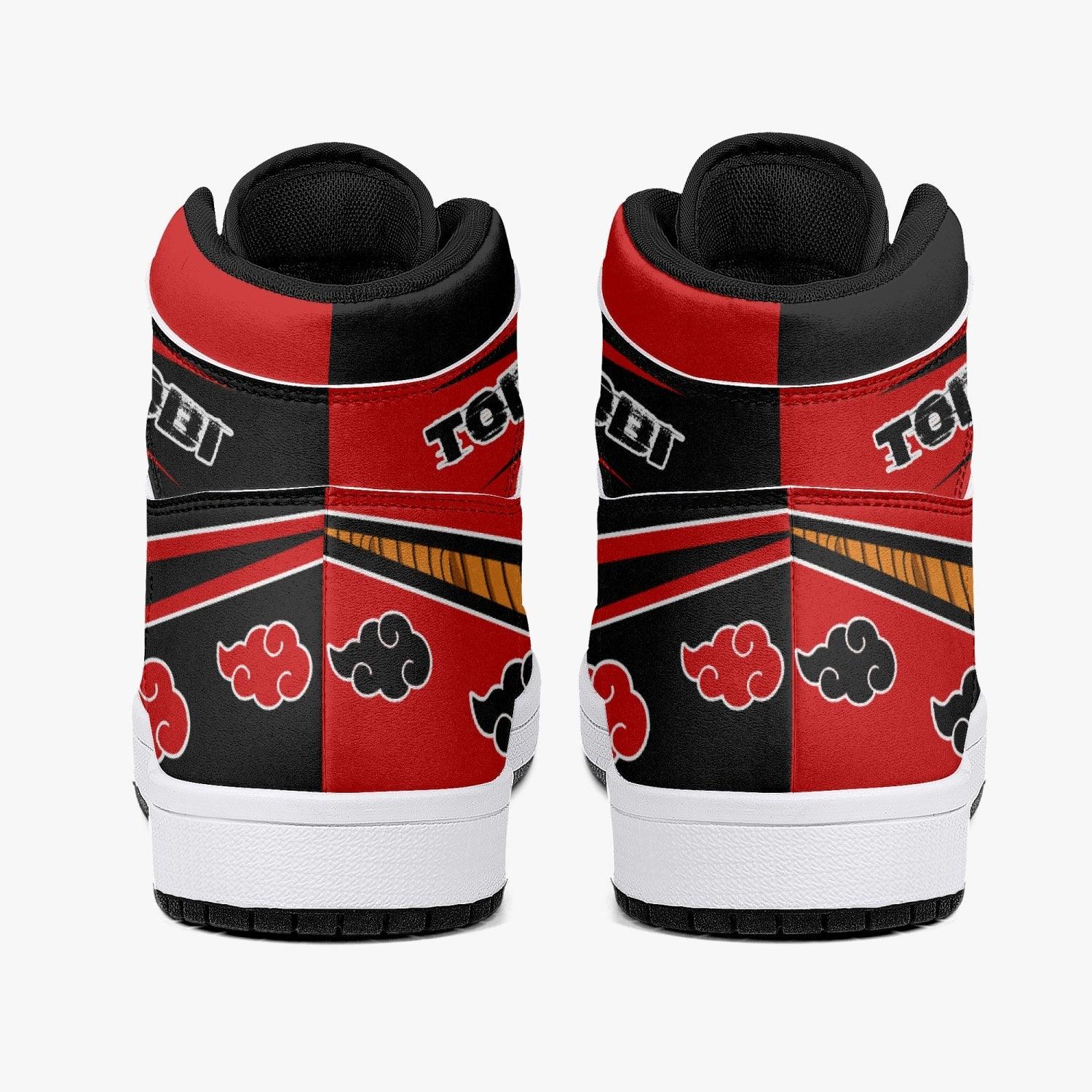 Obito Tobi Clan Red Cloud Ninja Mid 1 Basketball Shoes