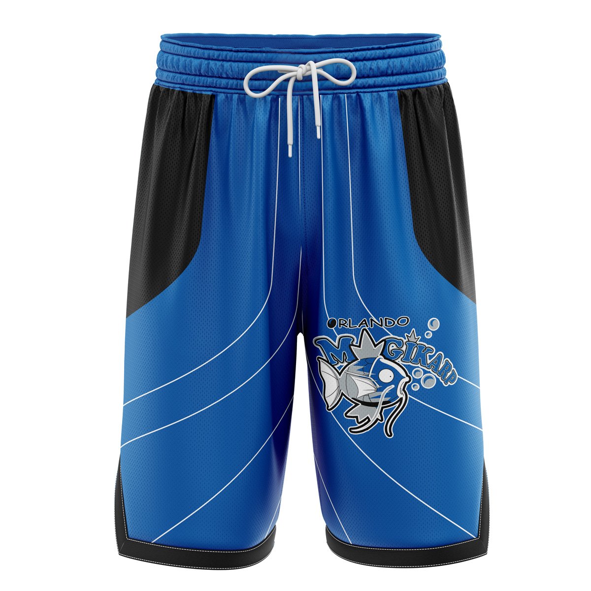 Orlando Magikarp Pokemon Basketball Shorts