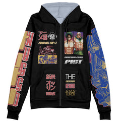 The Ossan Newbie Adventurer Streetwear Zip Hoodie Jacket