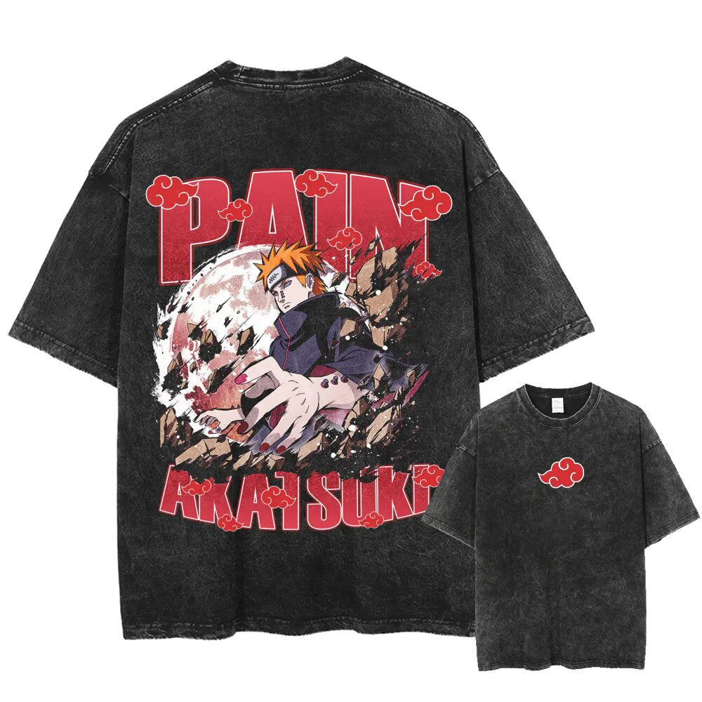 Nysekai "Almighty" 2-Sided Vintage Oversized T Shirt