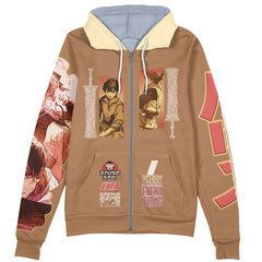 I Parry Everything Streetwear Zip Hoodie Jacket