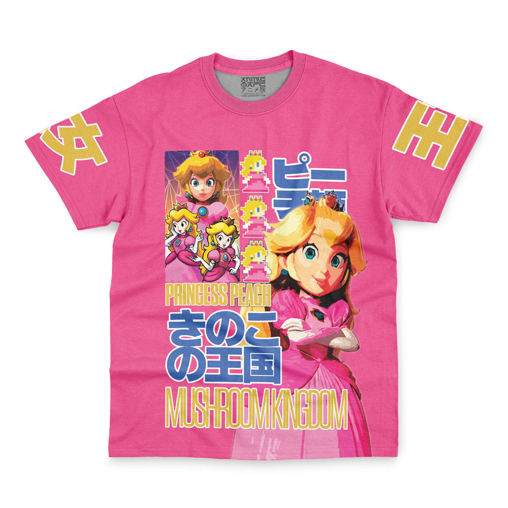 Peach Mario Bros Streetwear T-Shirt