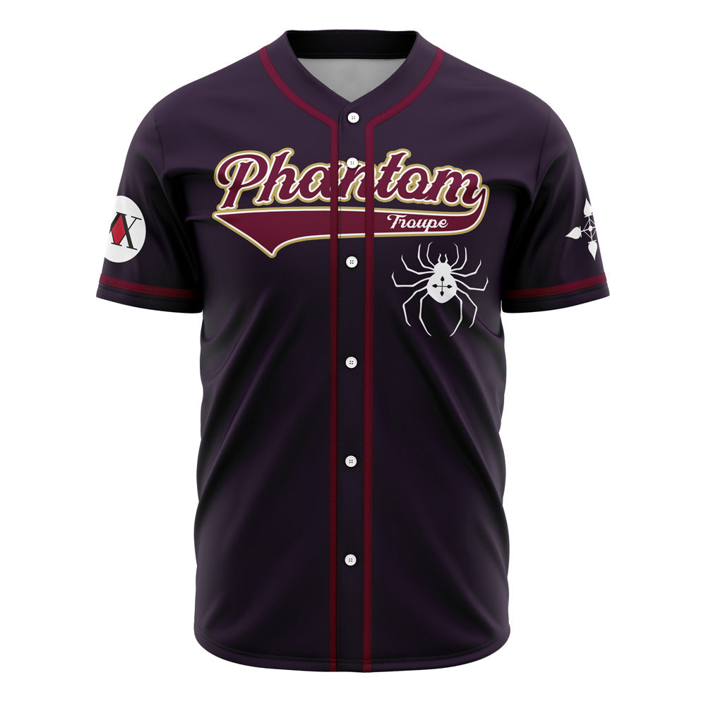 Phantom Troupe Chrollo Hunter X Hunter Baseball Jersey