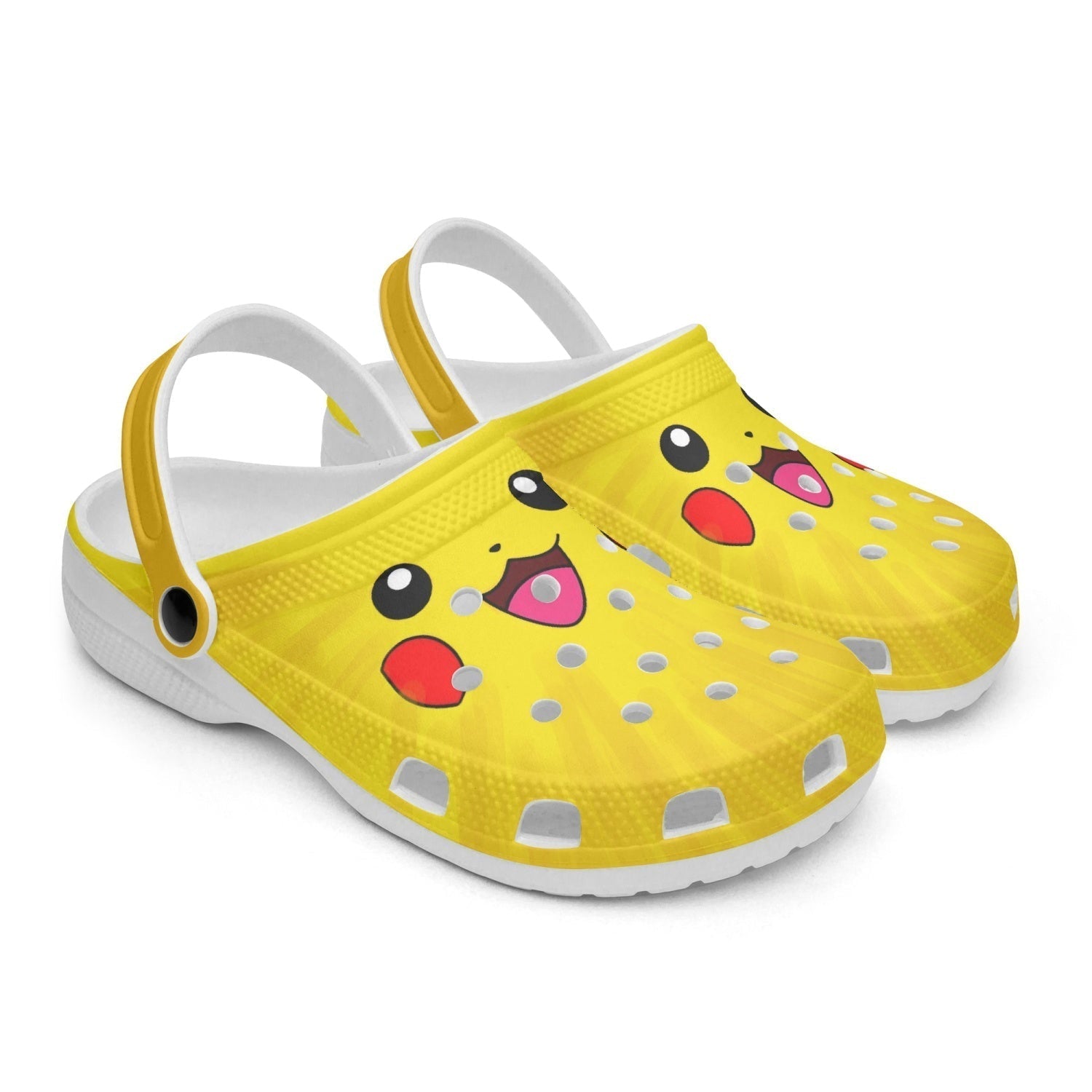 Pikachu Pokemon Custom Clogs for Kids