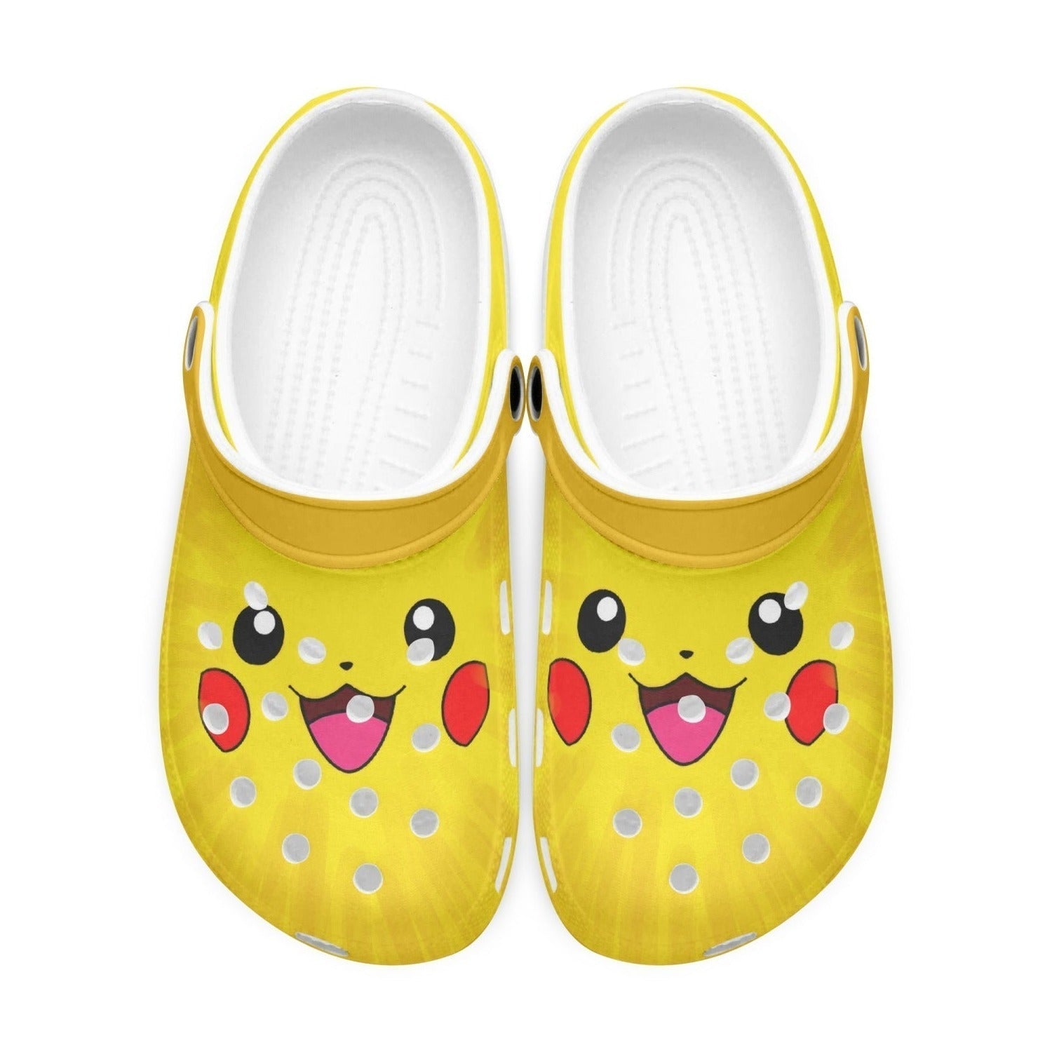 Pikachu Pokemon Custom Clogs